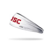 USC Trojans White Athletic Wordmark Big Band Lite Headband